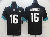 Nike Jaguars 16 Trevor Lawrence Black 2021 Draft Vapor Limited Jersey,baseball caps,new era cap wholesale,wholesale hats